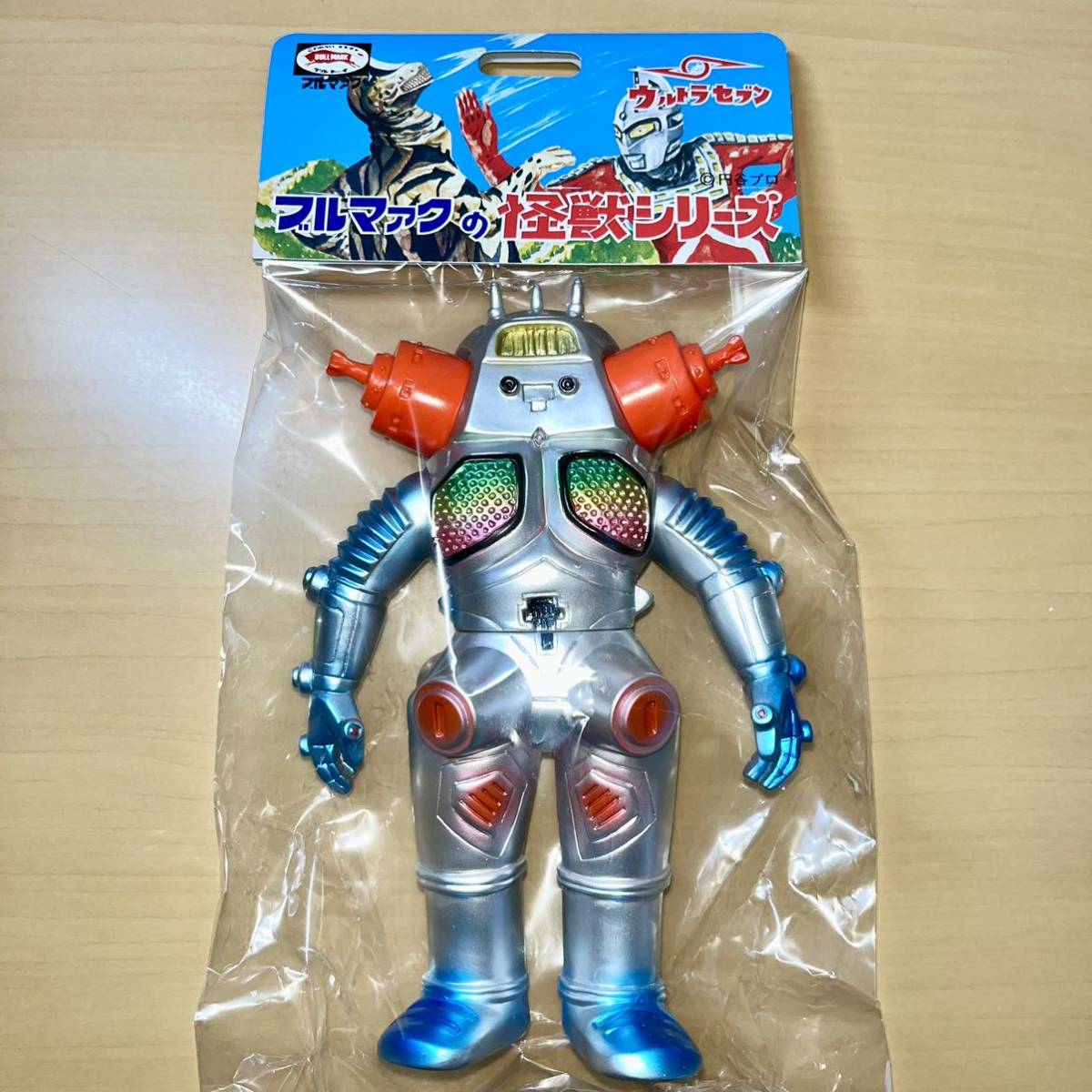 ブルマァク キングジョー シルバー ソフビ ウルトラセブン ウルトラマン フィギュア sofvi bullmark king joe スーフェス_画像2