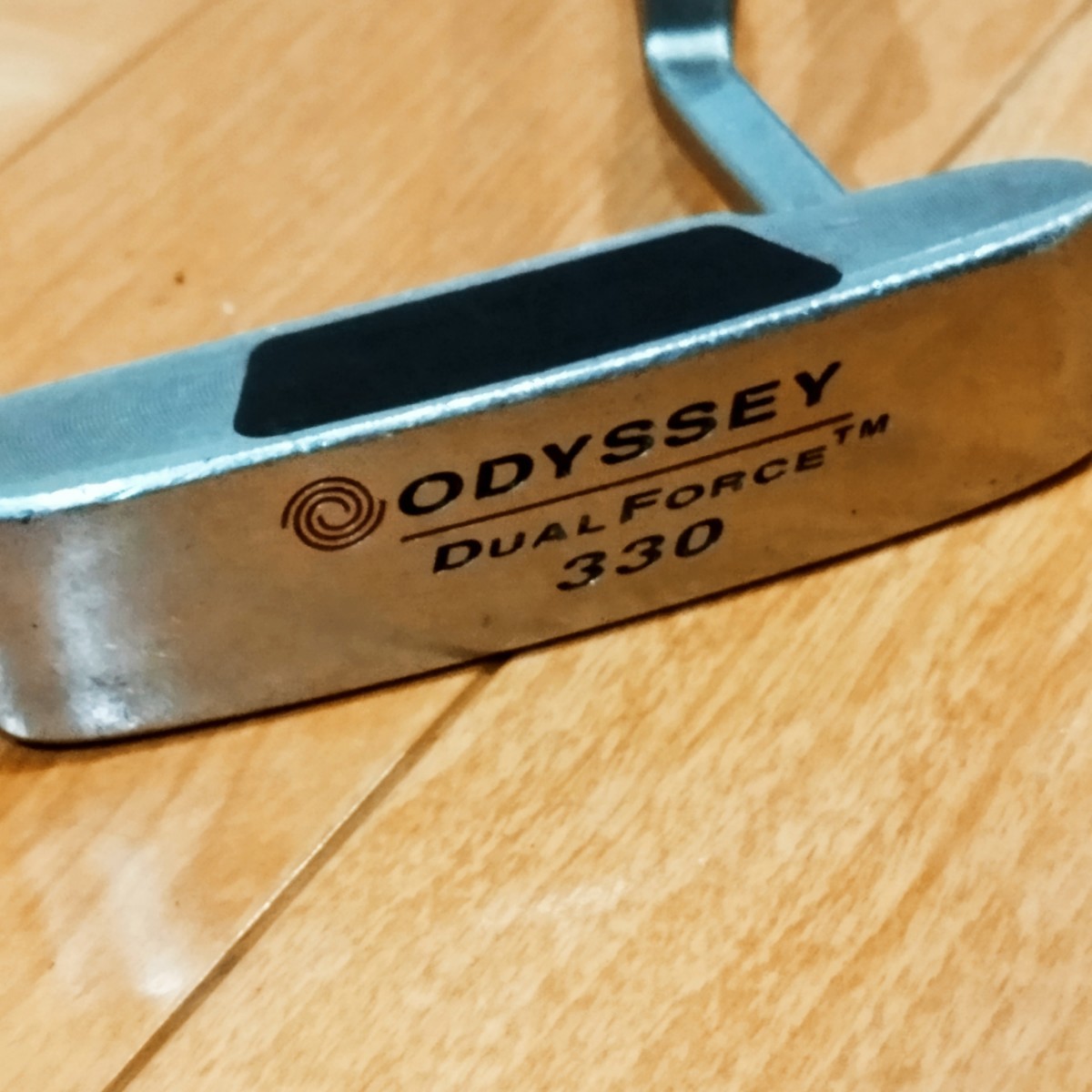 中古現状品　要グリップ交換　ODYSSEY オデッセイ パター2本セット　DUAL FORCE 330 WHITE STEEL 2ball 説明文必読_画像5