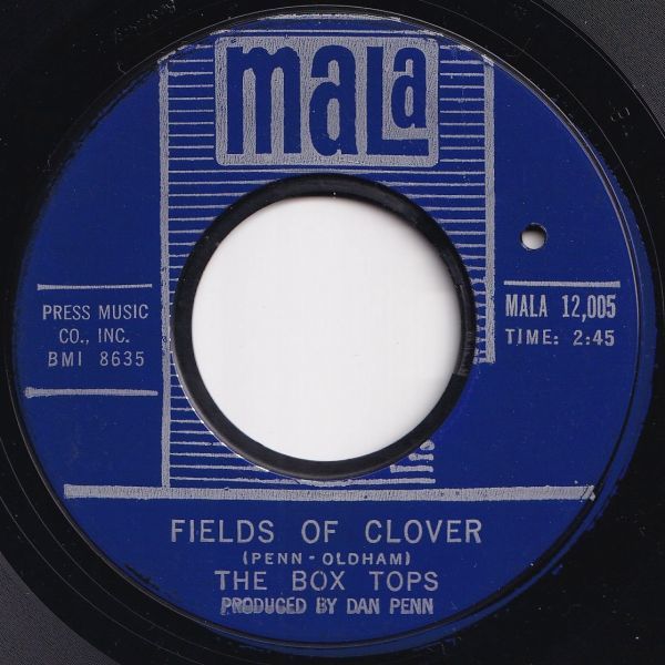 Box Tops Choo Choo Train / Fields Of Clover Mala US 12,005 205041 ROCK POP ロック ポップ レコード 7インチ 45_画像2