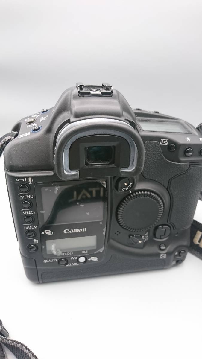 キャノン CANON EOS-1 D DIGITAL デジタル一眼 カメラ 本体 予備バッテリー 動作未確認_画像4