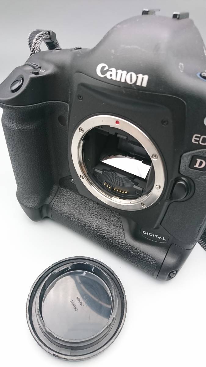 キャノン CANON EOS-1 D DIGITAL デジタル一眼 カメラ 本体 予備バッテリー 動作未確認_画像2