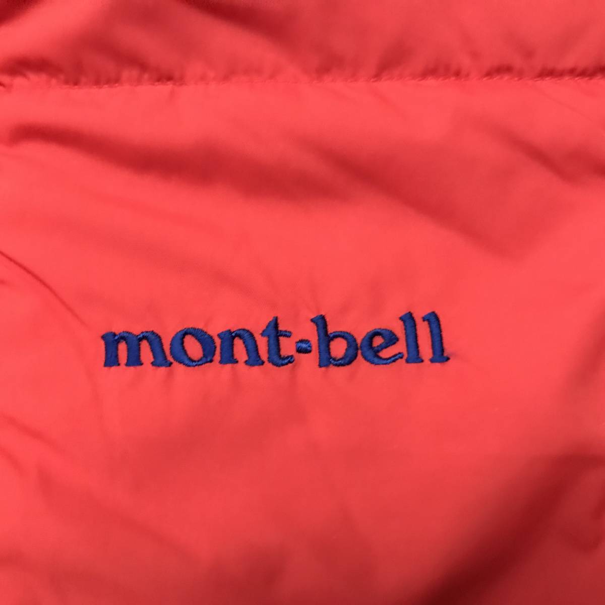 mont-bell 1101265 モンベル リバーシブル サーマラップベスト キッズ 美品 size 110_画像2