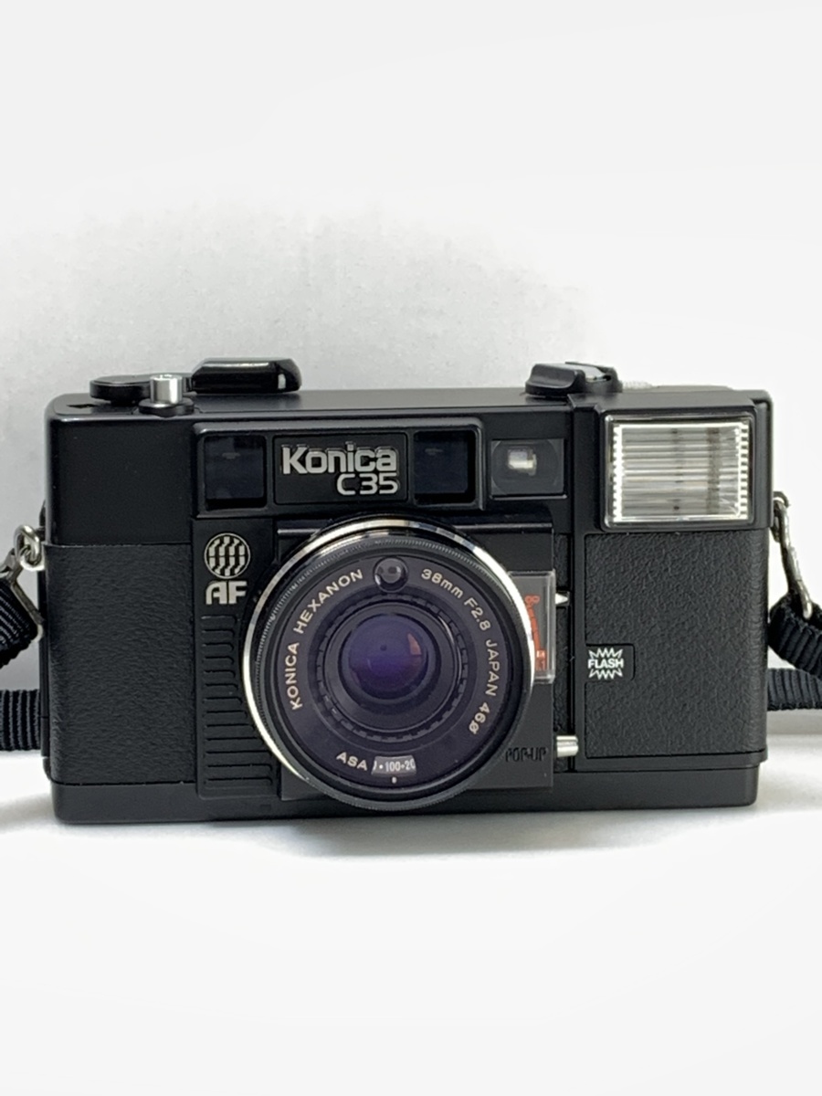 【USED品】コニカ Konica / C35 AF / KONICA HEXANON 38㎜ F2.8 / フィルムカメラ / コンパクトカメラ_画像1