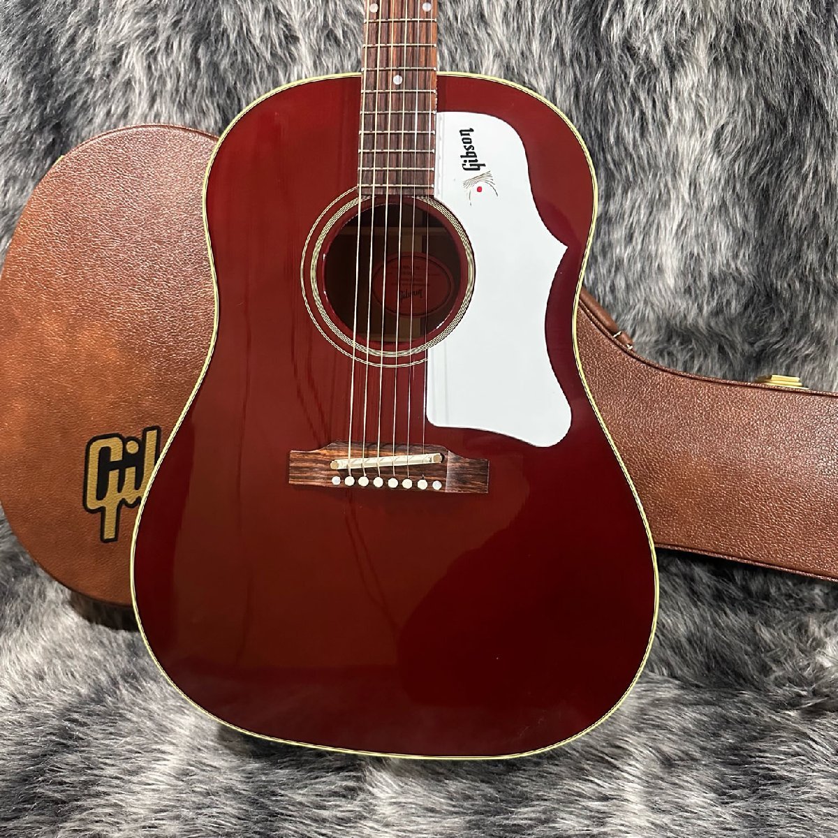 ギブソン Gibson 60s J-45 Original Adj Saddle Wine Red