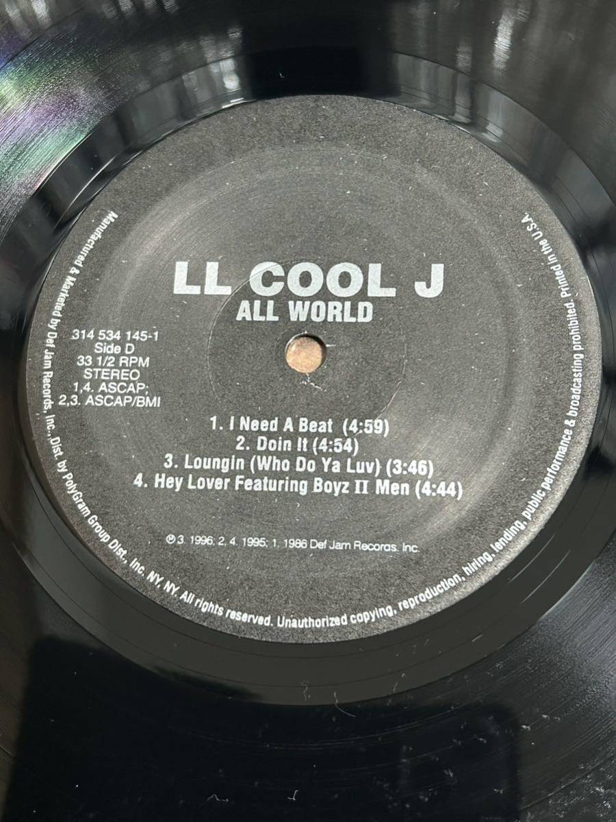 LL COOL J / ALL WORLD 2LP