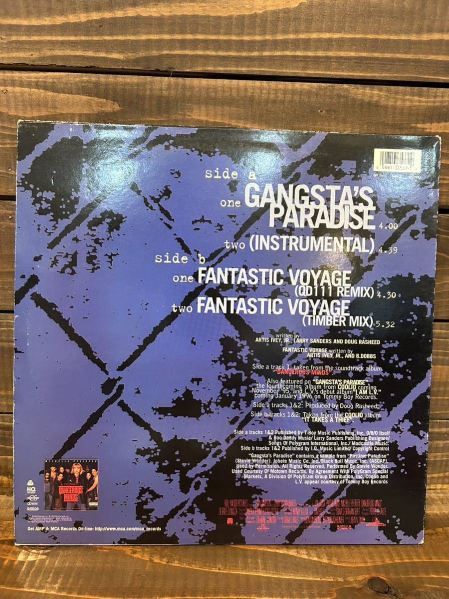 GANGSTA\'S PARADISE / Coolio feat. L.V. (12\')