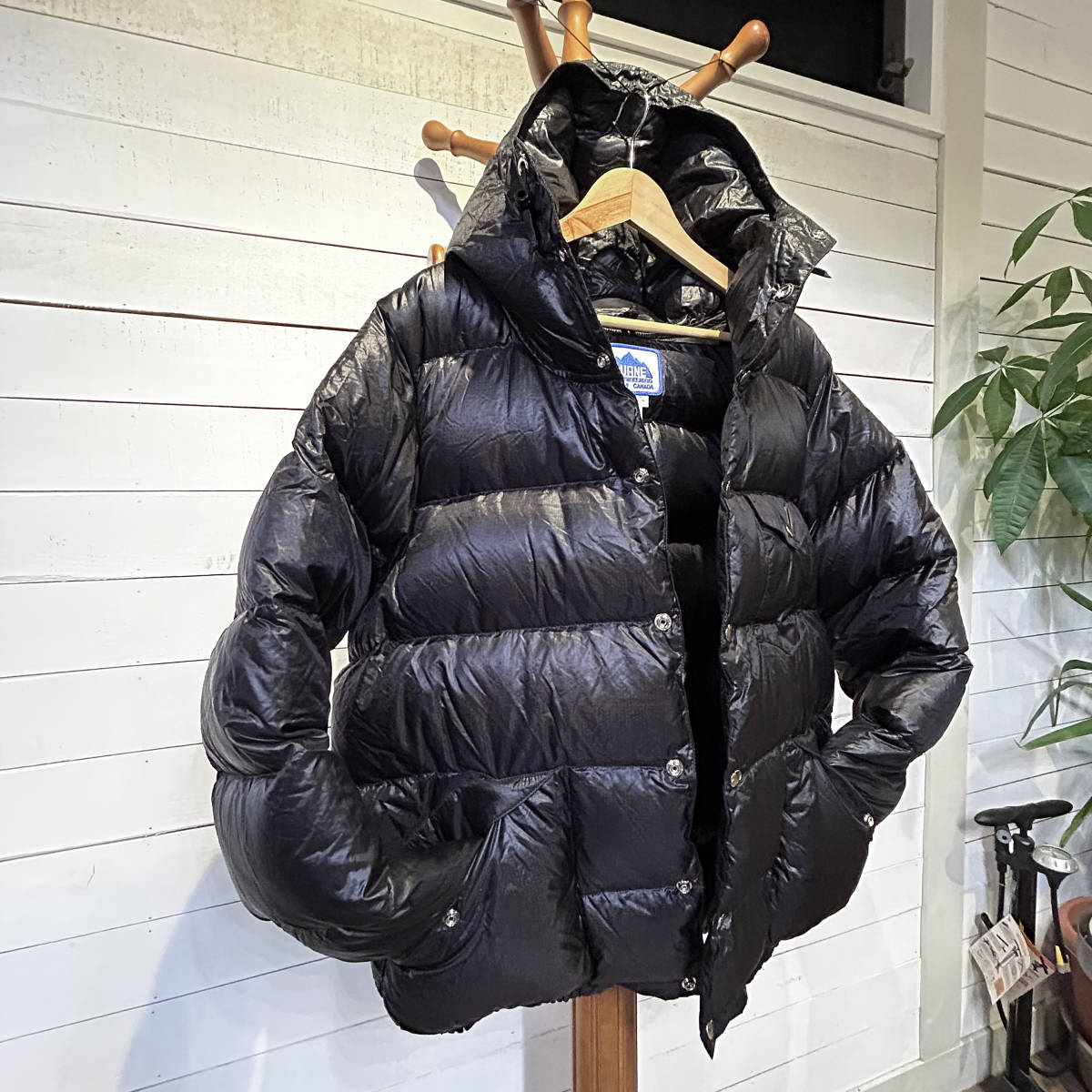 KLUANE PUFFER PARKA DOWN クルアネ クルアニ ダウン M 黒 ブラック NUNATAK ヌナタク CRESCENT DOWN WORKS クレセント ダウン ワークス_画像4