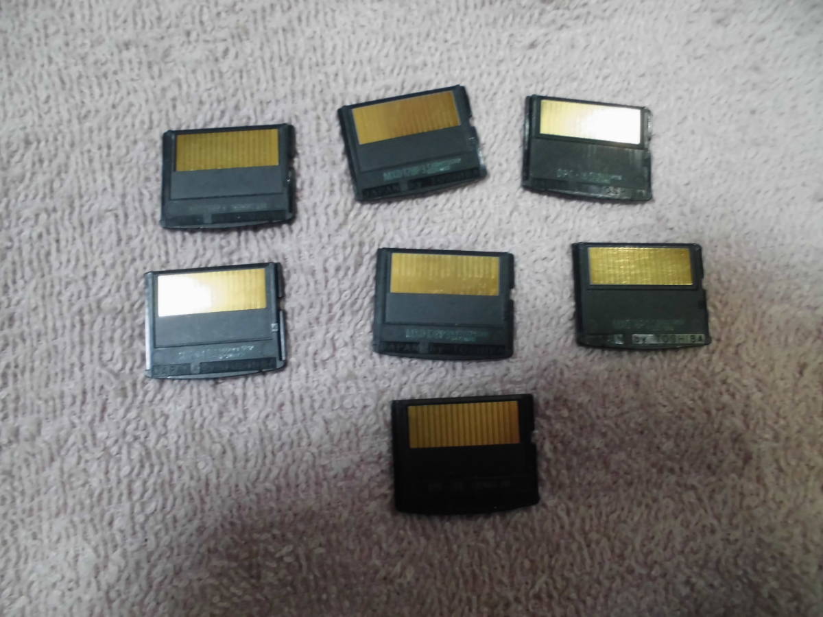 XDピクチャーカード富士フイルム128MB１枚　オリンパス256MB　128MB　64MB　16MBN（合計7枚）動作確認のジャンク品_画像2