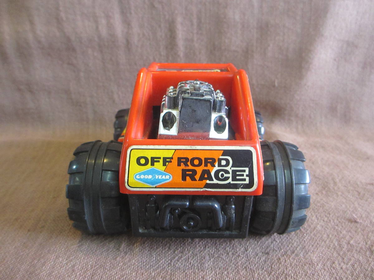  Showa Retro that time thing made in Japan Yonezawa Bick machine off-road racing buggy friction mileage operation OK size approximately 13cm× approximately 11cm× approximately 8cm