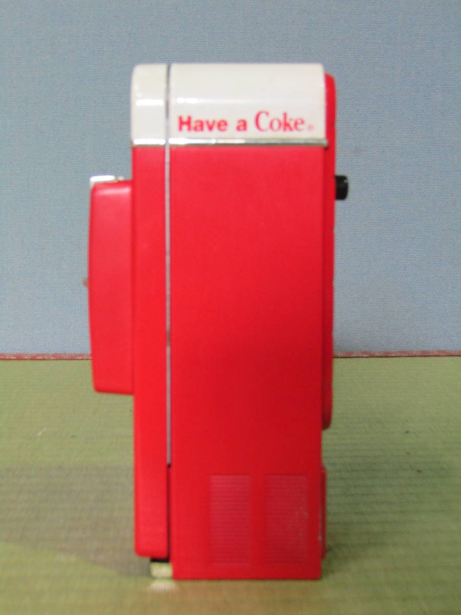 ◆5◆USED◆レトロコレクション・ジャンク品◆コカ・コーラ 貯金箱 Coca-Cola 自動販売機 ミュージックバンク_画像2