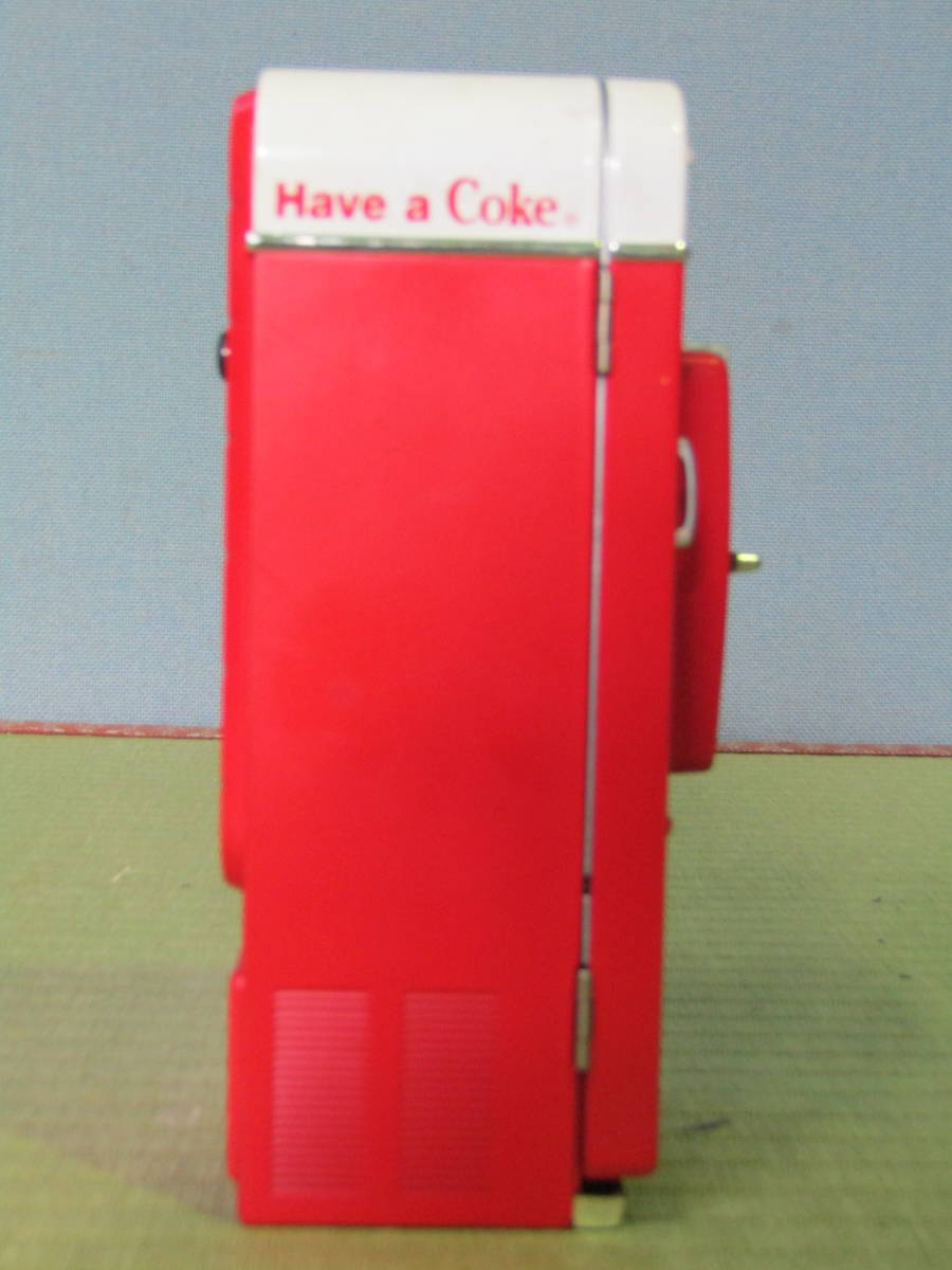 ◆5◆USED◆レトロコレクション・ジャンク品◆コカ・コーラ 貯金箱 Coca-Cola 自動販売機 ミュージックバンク_画像3