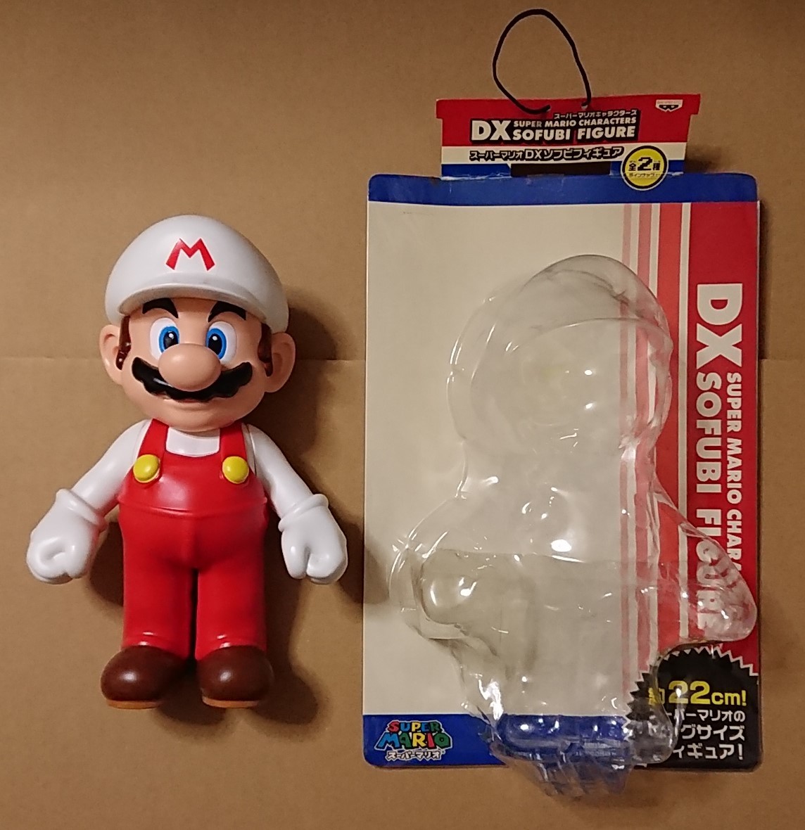 スーパーマリオ DX ソフビフィギュア ファイアマリオ バンプレスト