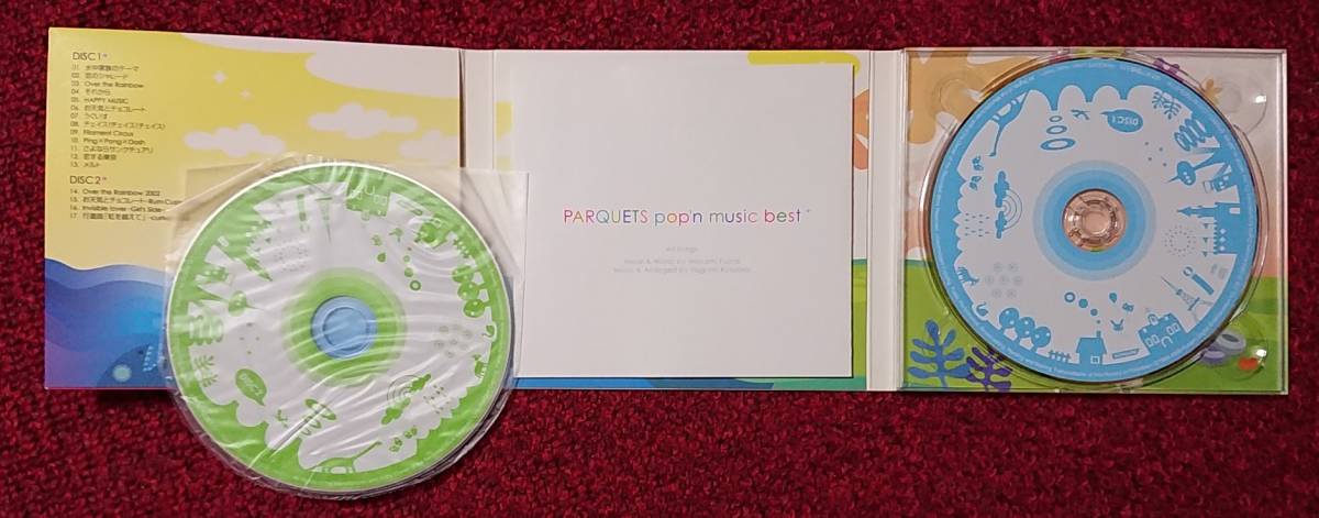 パーキッツ ぱきポプ全部入り! PARQUETS pop'n music best ポップンミュージック 2CD_画像2