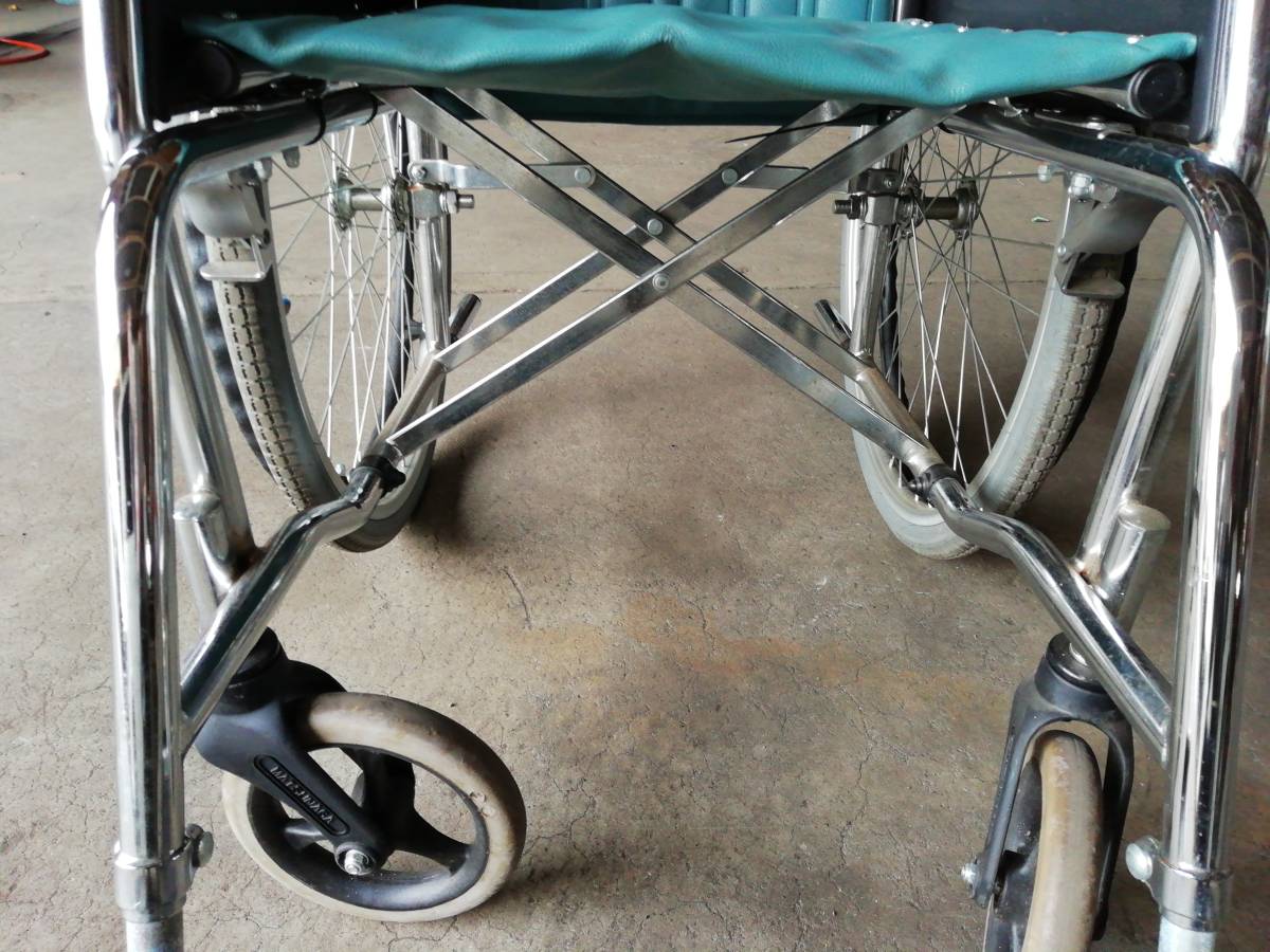 自走式　車椅子　スチール製　中古品　介護品_画像6