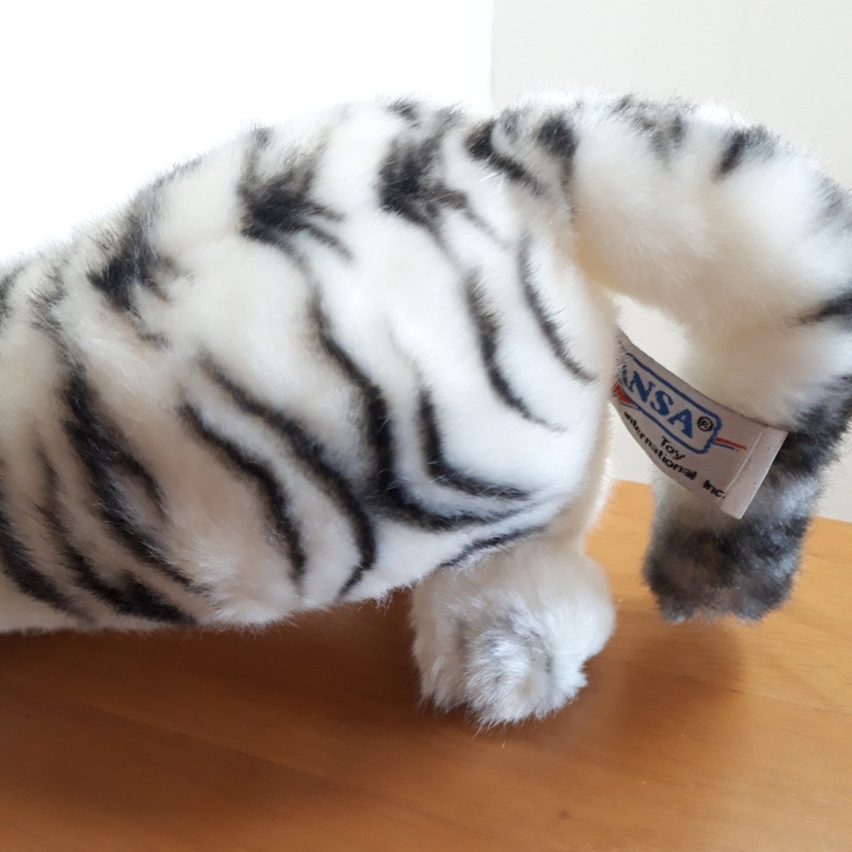 HANSA белый Tiger . мягкая игрушка Philippines .. тигр животное 