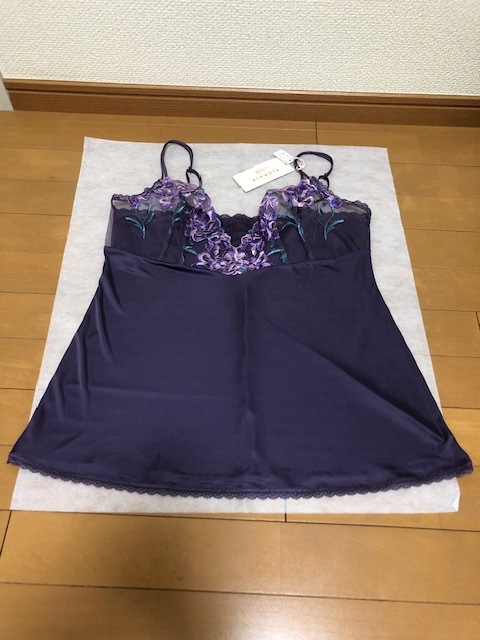  new goods Triumph[to Lynn p] high class . camisole *1 ten thousand 780 jpy -2980 jpy prompt decision *LL size * purple color,frola-re, slip, postage 140 jpy ~