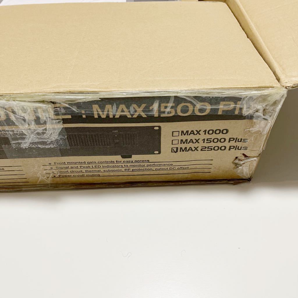  не использовался PHONICfonik усилитель мощности MAX2500 PLUS