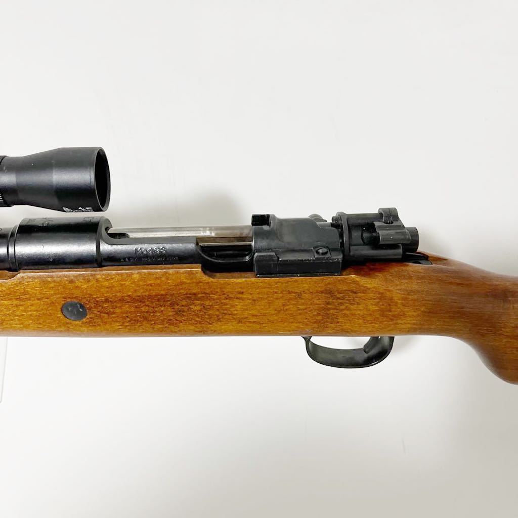 タナカワークス モーゼル Kar98k スコープ セット エアーコッキングライフル スコープ 動作現状品_画像5