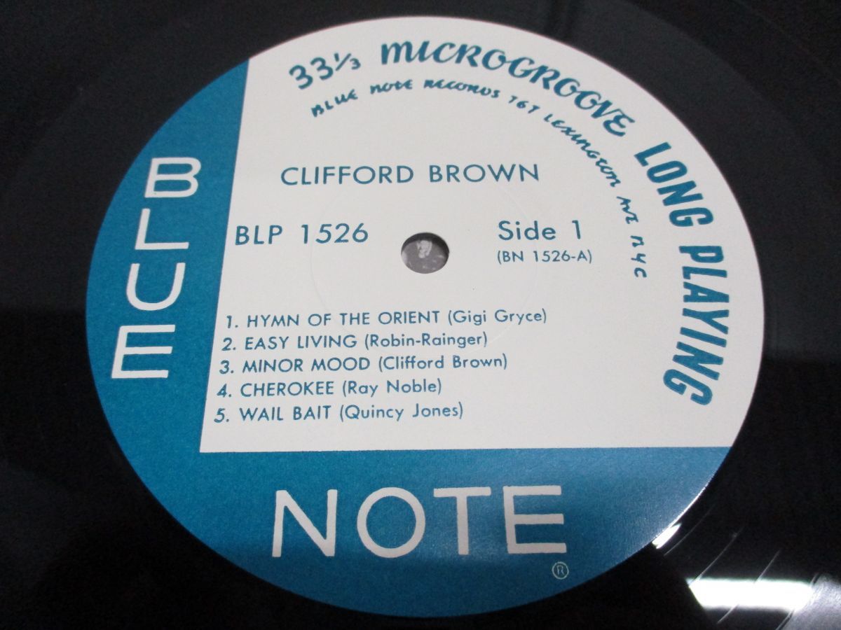 ▲01)Clifford Brown/Memorial Album/クリフォード・ブラウン/BLP-1526/LPレコード/US盤/米盤/ジャズ/ブルーノート/Blue Note_画像2