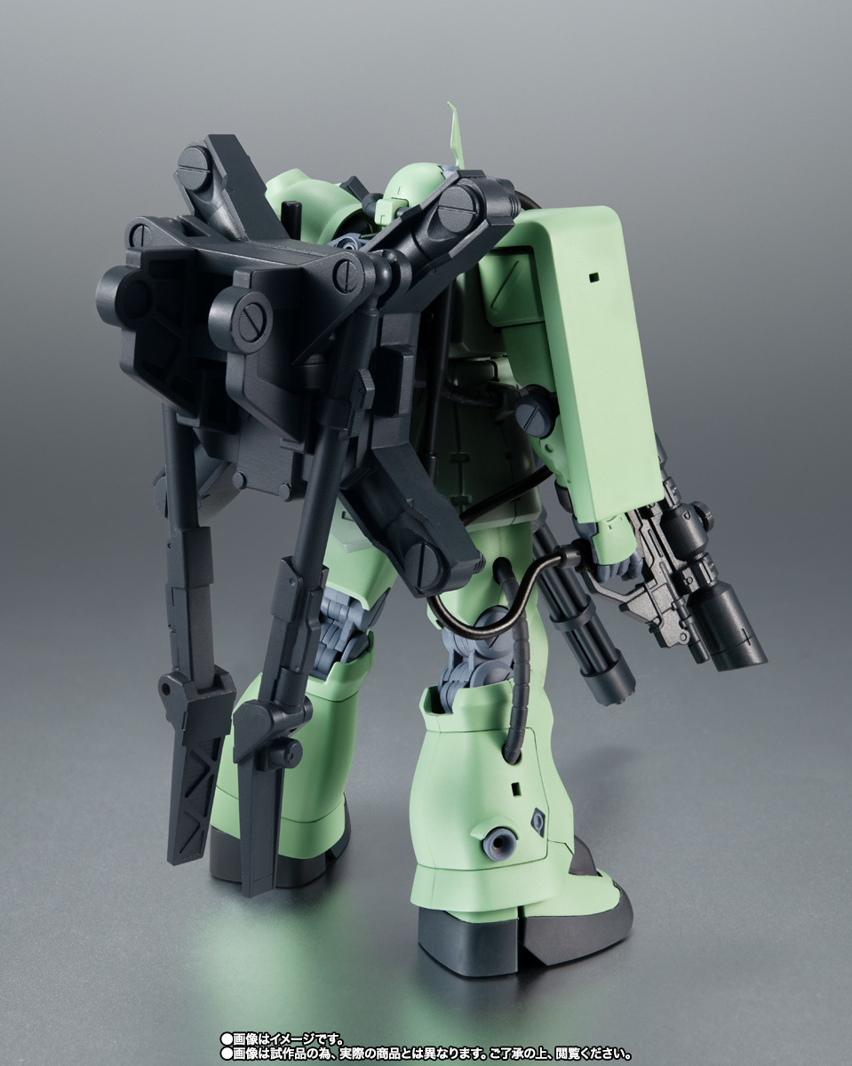 ROBOT魂＜SIDE MS＞ MS-06F-2 ザクII F2型（測距手用） ver. A.N.I.M.E. 0083 withファントム・ブレット未開封・新品_画像5