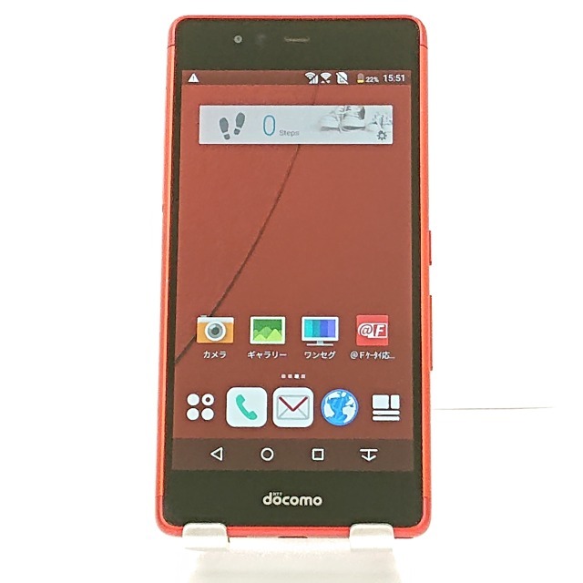 arrows Be F-05J docomo レッド 送料無料 即決 本体 c00892_画像1