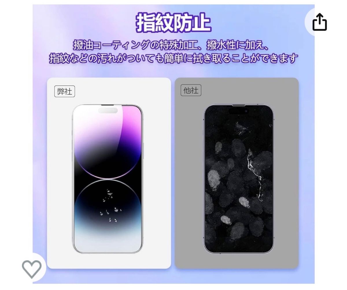 【限定1点】iPhone14pro ガラスフィルム カメラフィルム 強化 保護