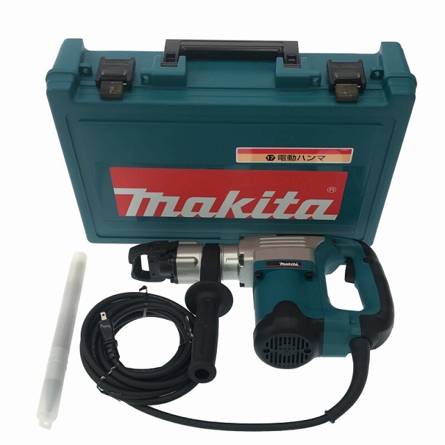 ☆未使用品☆ makita マキタ 100V 電動ハンマー HM0830 コンクリートブレーカー ハツリ機 はつり機 斫り機 破砕 粉砕 83694_画像3