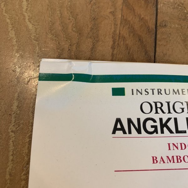 CD【ORIGINAL ANGKLUNG 】INDONESIAN BAMBOO MUSIC / インドネシア_画像3