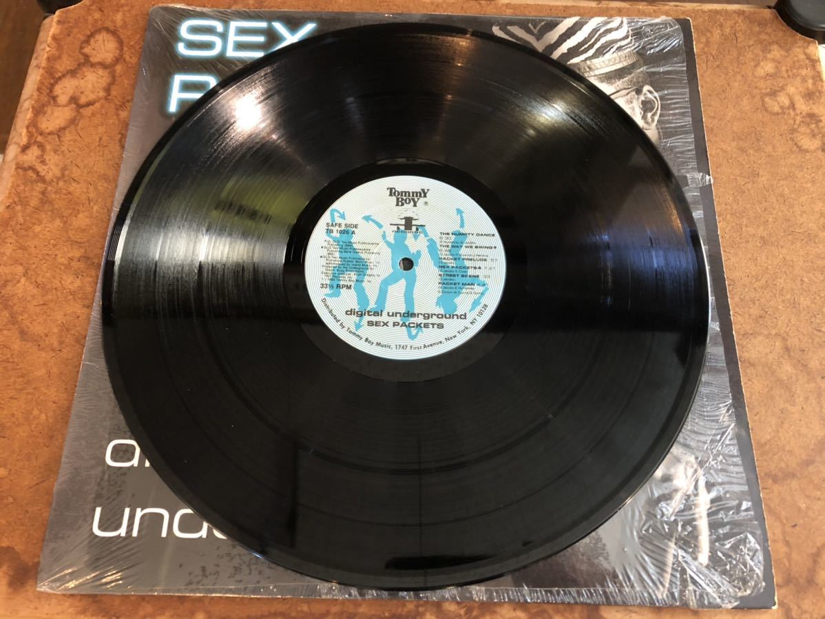 DIGITAL UNDERGROUND SEX PACKETS レコード LP USオリジナル盤 TOMMY BOY 当時もの HIPHOP _画像3