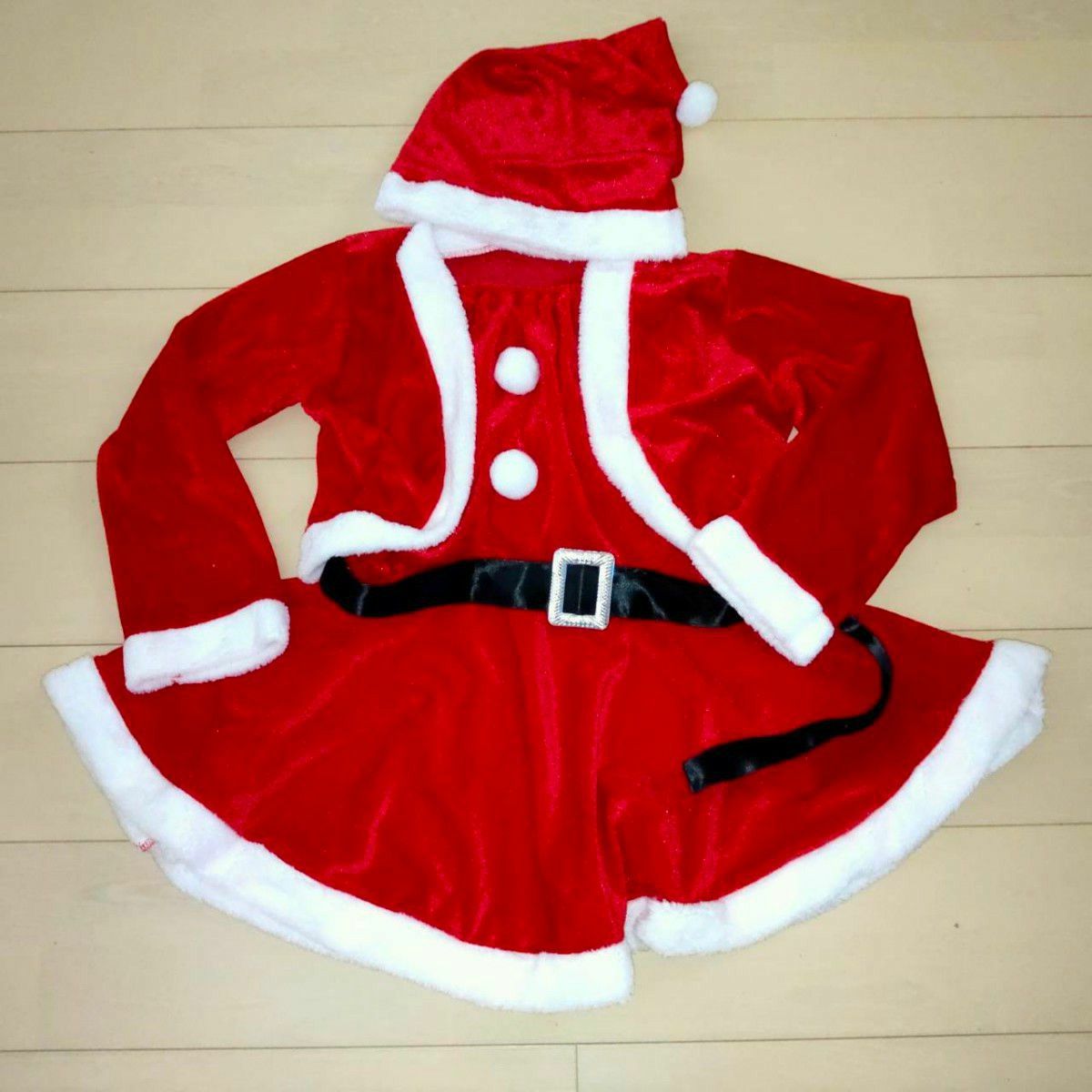 クリスマス サンタ コスプレ M ワンピース セット　レディース　パーティー サンタガール 衣装