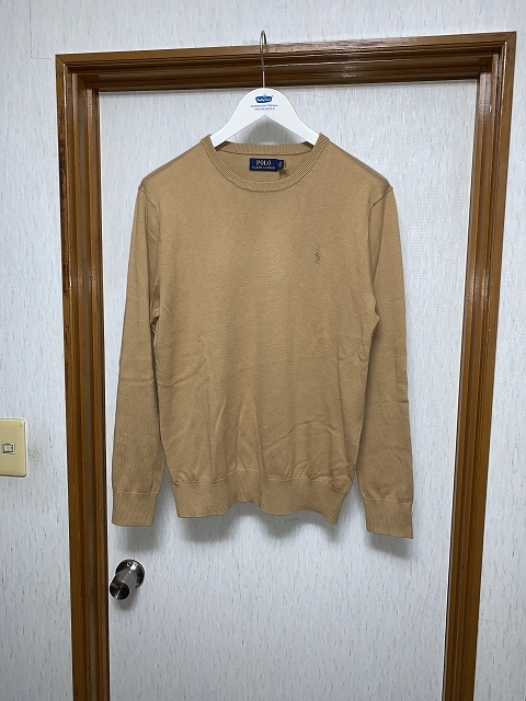 M 新品 2022 POLO RALPH LAUREN カシミヤ 7% ニット セーター_画像1