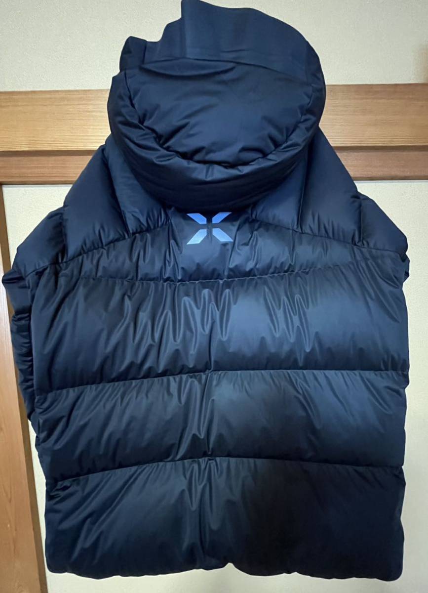 Mammut マムート　ダウン　フードジャケット　ZUN IN HOODED 850fill DELTA Xコレクション　XLサイズ　ネイビー　ナイトカラー　試着のみ_画像3