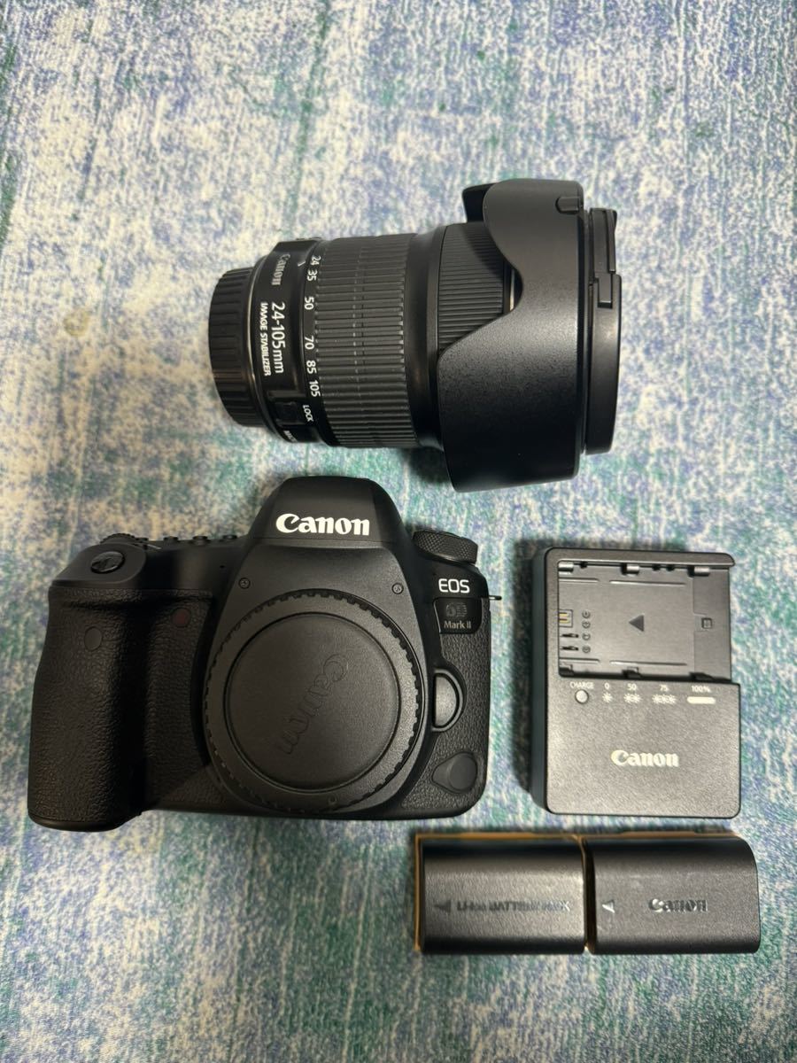 Canon デジタル一眼レフカメラ EOS 6D Mark II EF24-105 IS STM レンズキット EOS6DMK2-24105