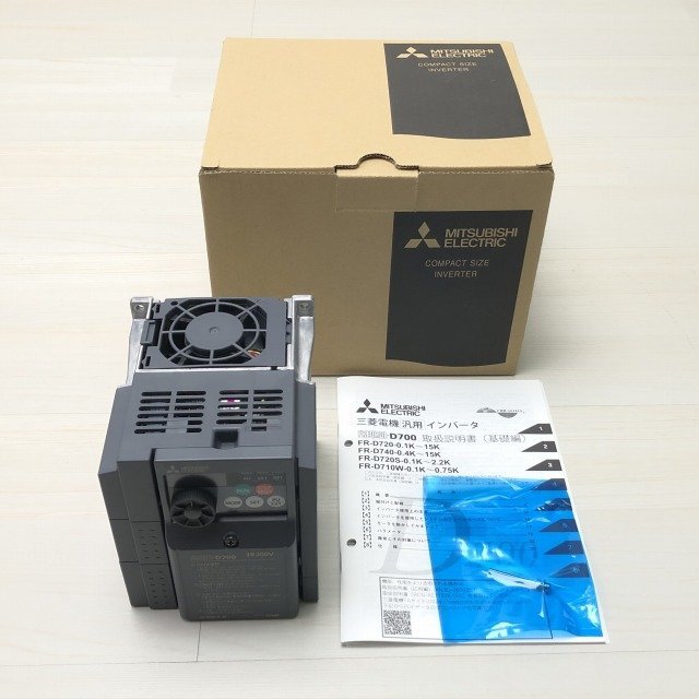 FR-D720-2.2K 小形インバータ 三菱電機 【未使用 開封品】 ■K0035468