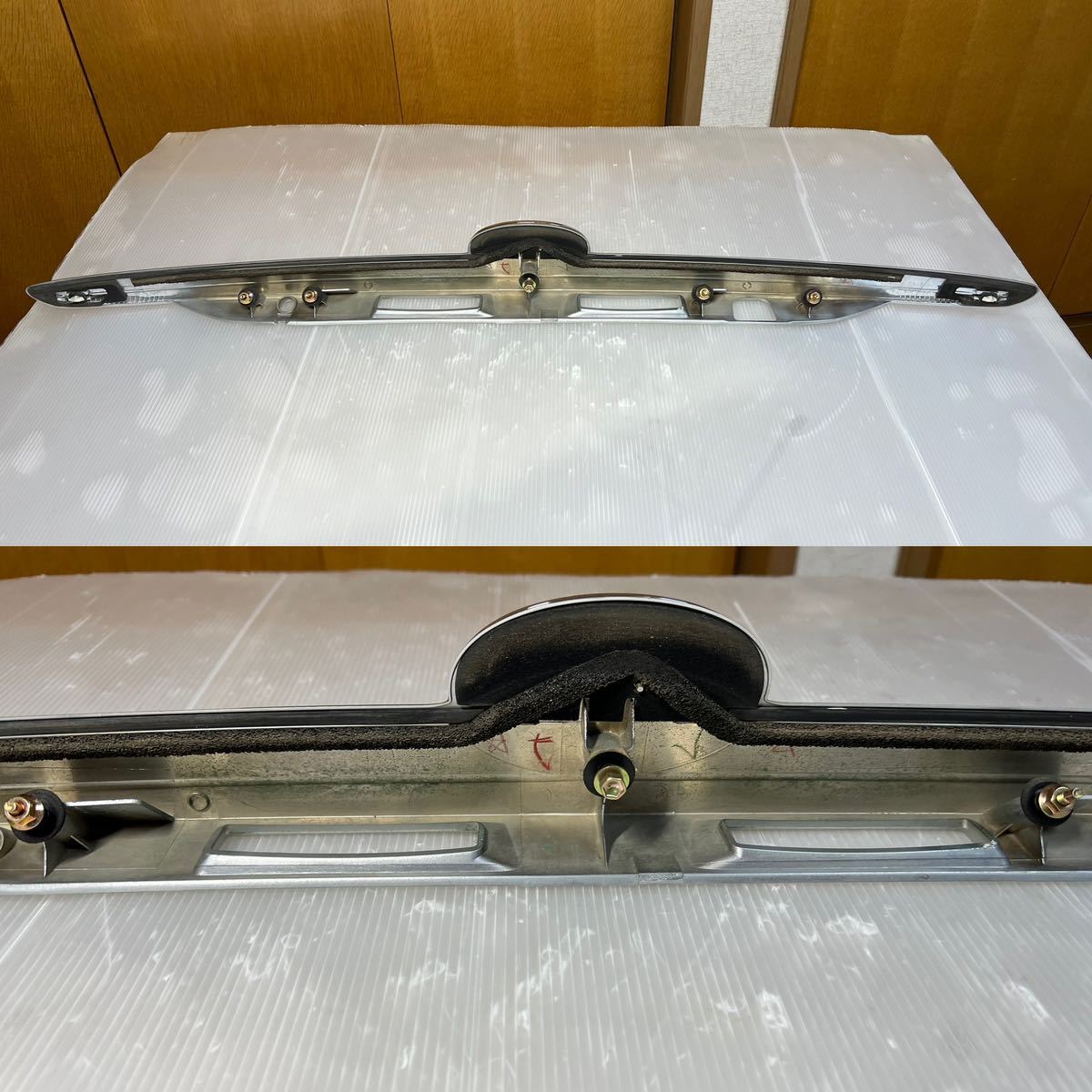  free shipping * special price *JZX115 GX115 Mark Ⅱ Mark 2 latter term type trunk garnish trunk finisher 1C0( silver metallic )