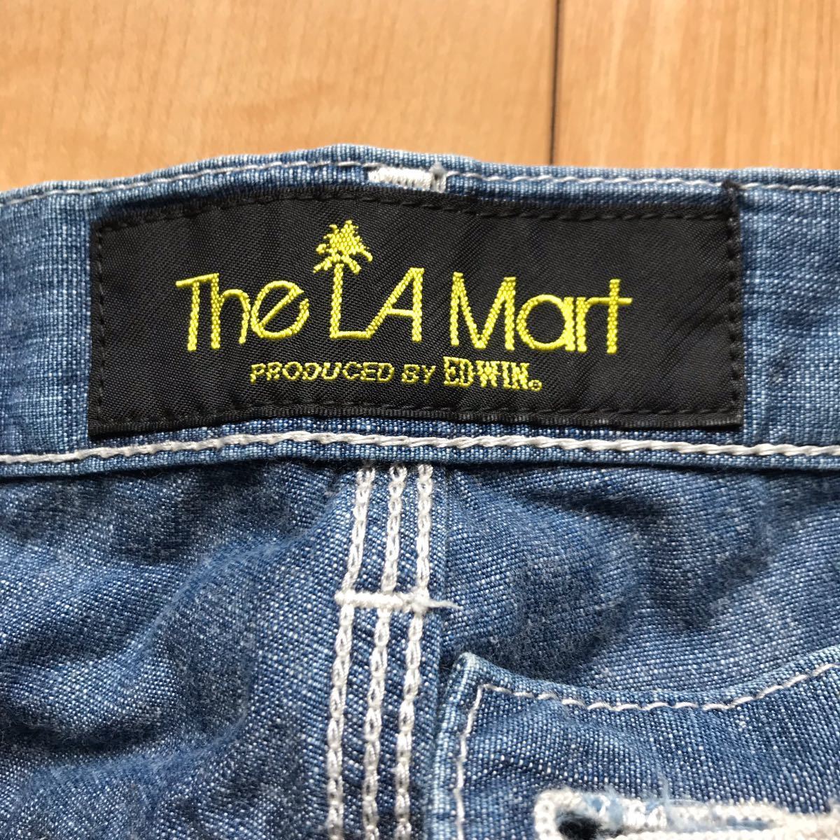 エドウィン THE L.A. MART エルエーマート デニムパンツ 554-1-44 S_画像6