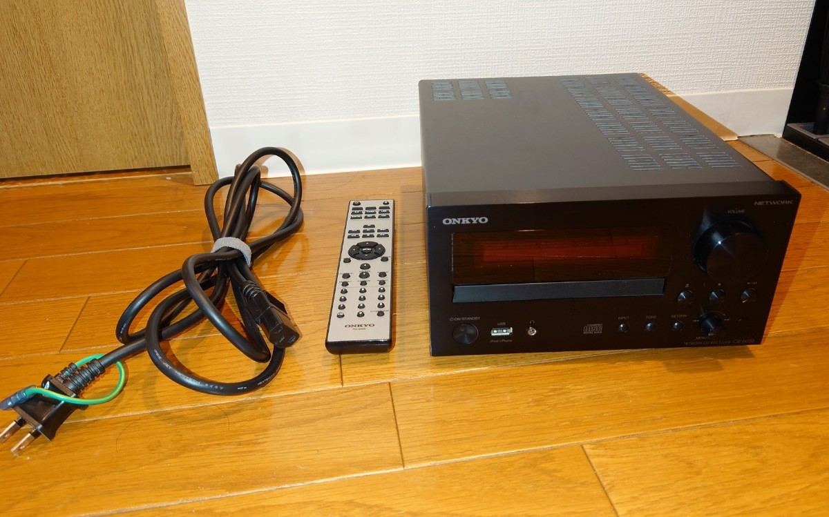 【中古】ONKYO CR-N755(B) オンキョー ネットワークCDレシーバー ブラック_画像1