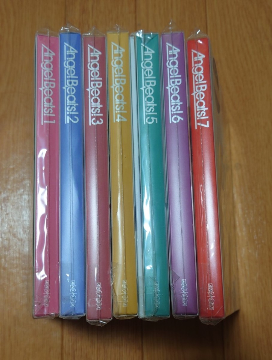 【美品】Angel Beats! テレビアニメ Blu-ray 全7巻 初回限定_画像2