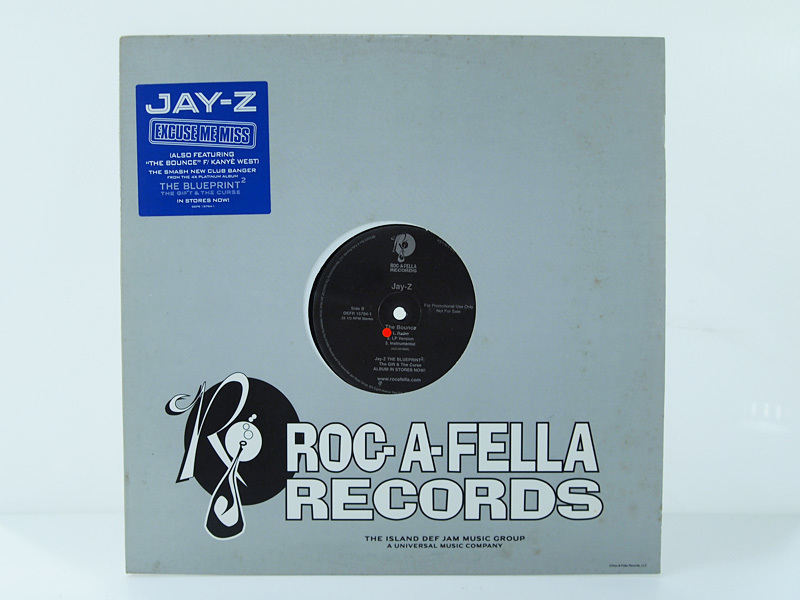 Jay-Z / Excuse Me Miss The Bounce 12inch レコード アナログ ROC A FELLA RECORDS 2003年 im_画像1