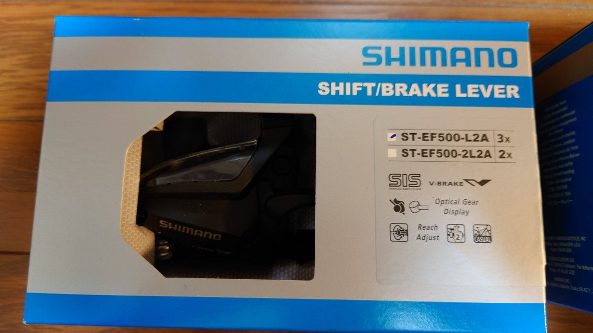 シマノ(SHIMANO) シフティング/ブレーキレバー(MTB) ST-EF500 8S ST-EF500-L 3S　左右セット 