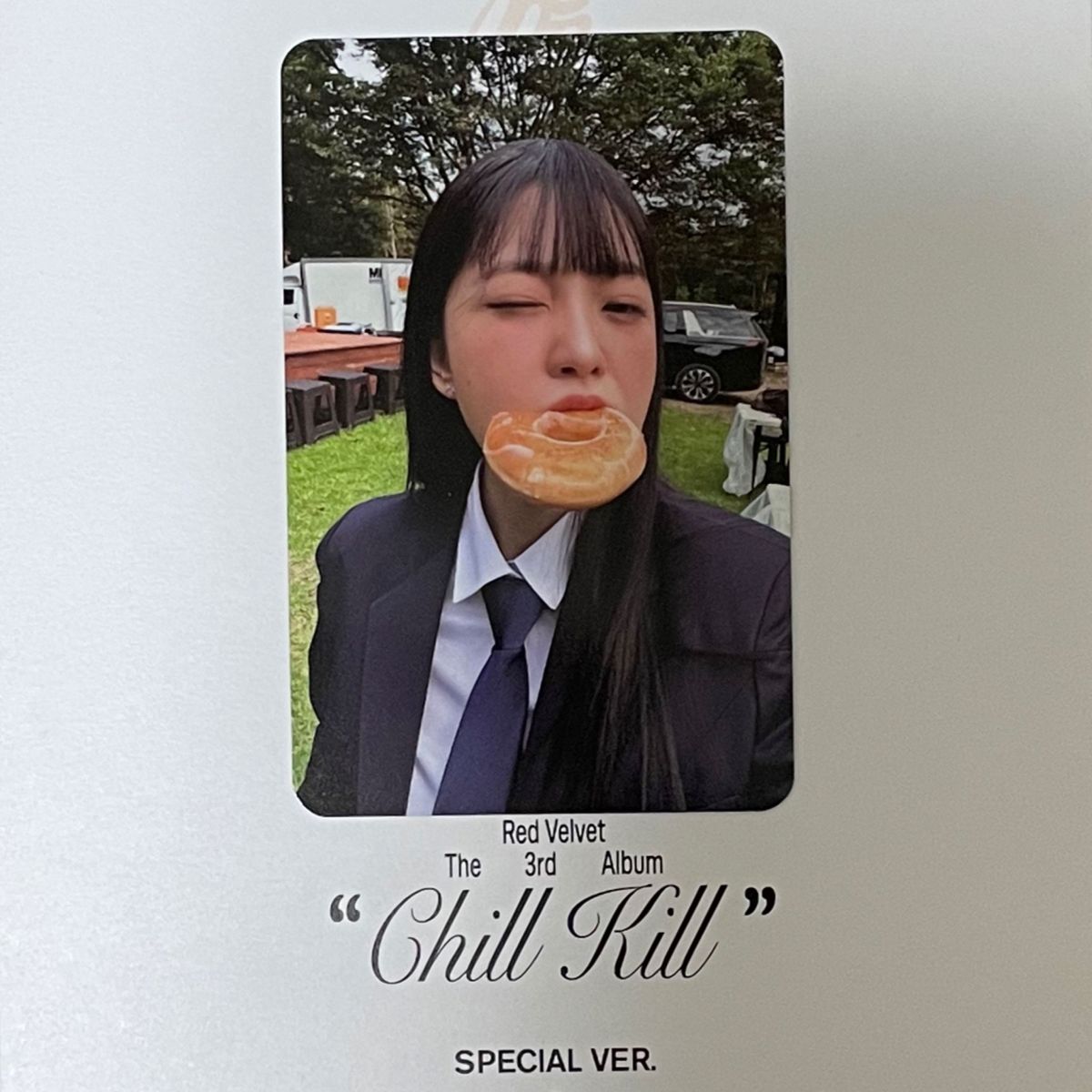 イェリ　トレカ　Chill Kill RedVelvet レドベル　Bag.ver Special ver. 初回限定盤