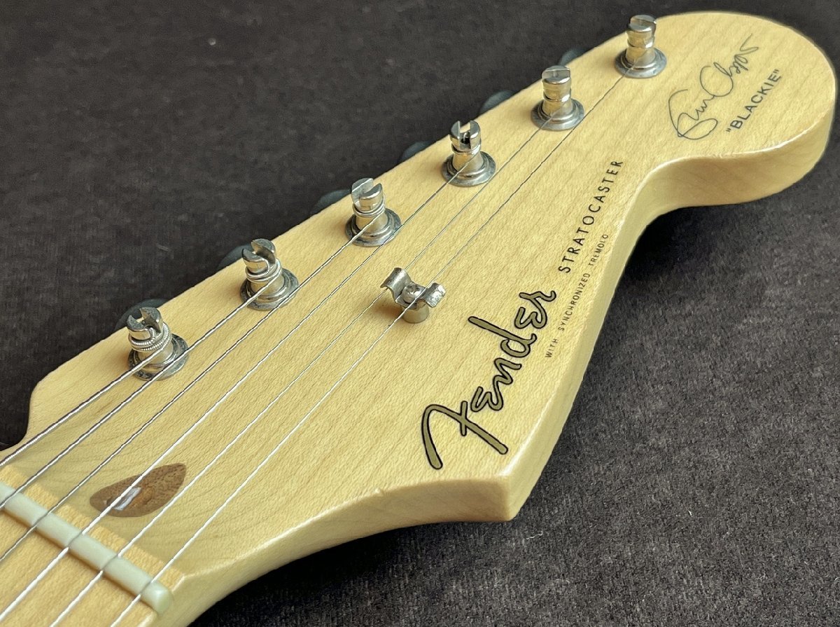 【1円】Fender USA フェンダー Eric Clapton Stratocaster Blackie エリッククラプトン_画像4