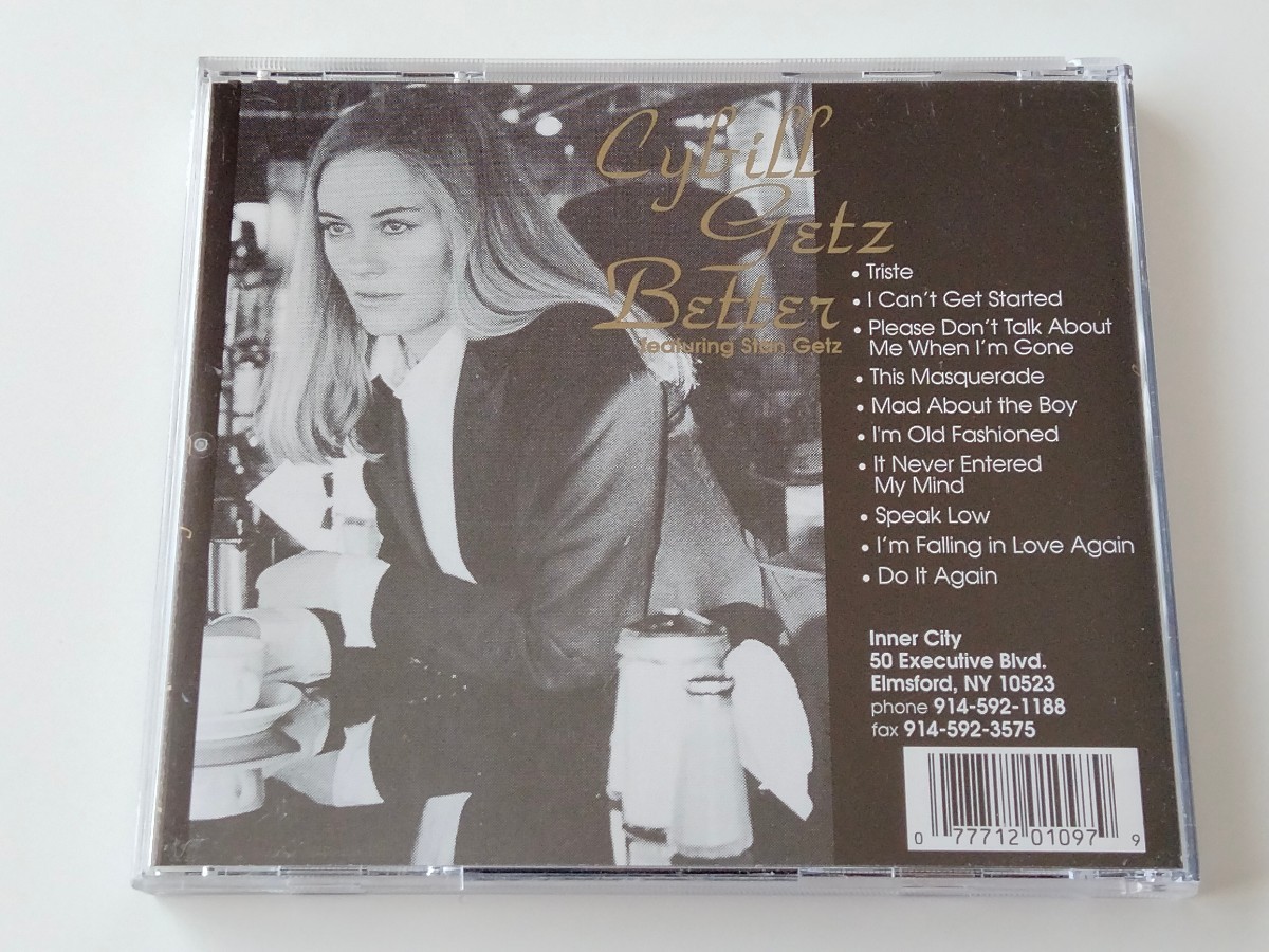 シビル・シェパード Cybill Shepherd/Cybill Getz Better feat.Stan Getz US盤日本仕様CD ULTRA-VYBE OTCD3852(MMO MUSIC IC1097) 76年名盤の画像2