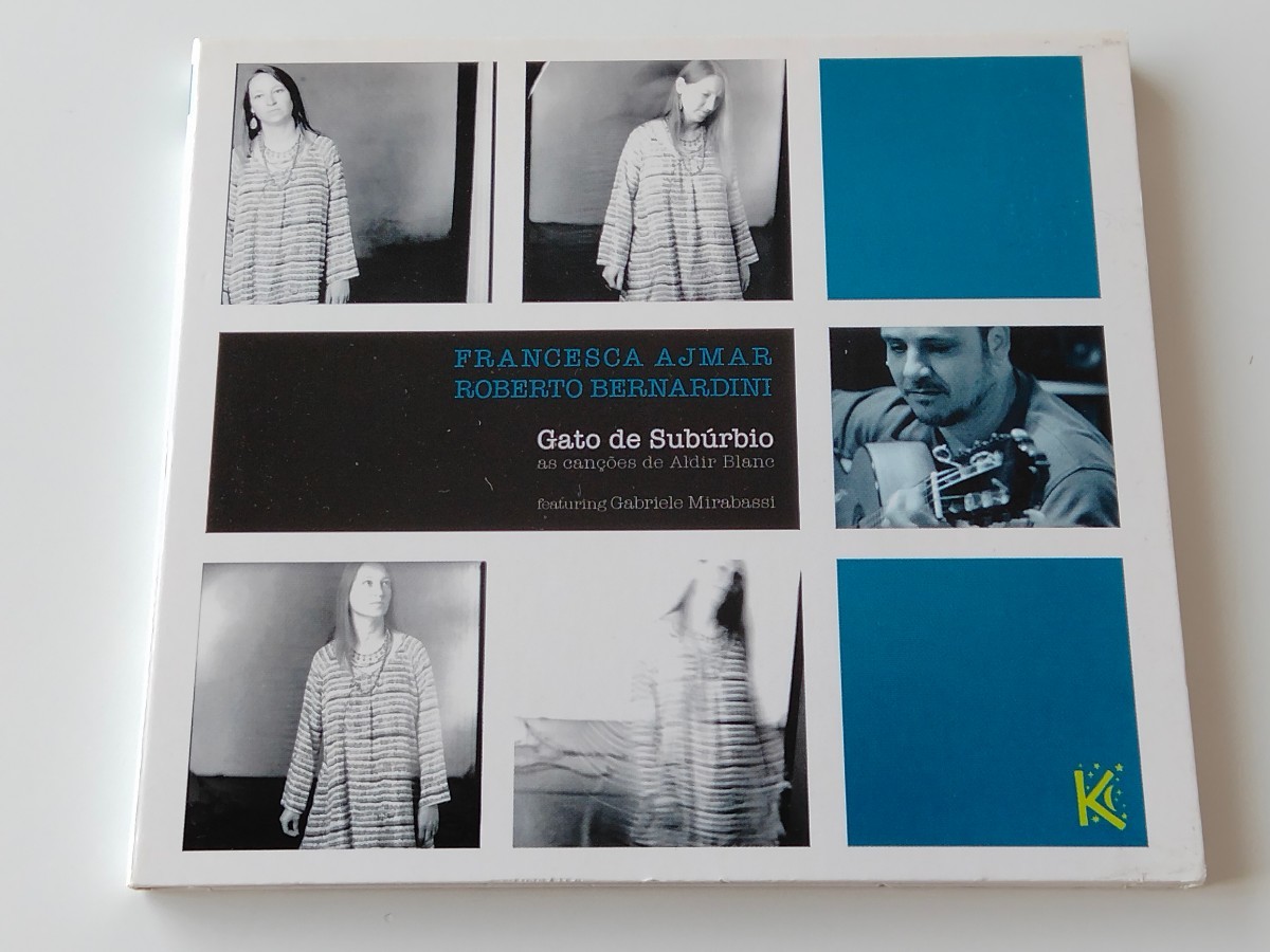 【希少伊盤】Francesca Ajmar/Roberto Bernardini / Gato de Suburbio デジパックCD KOINE RECORDS ITA kne009 フランチェスカ・アジマール_画像1