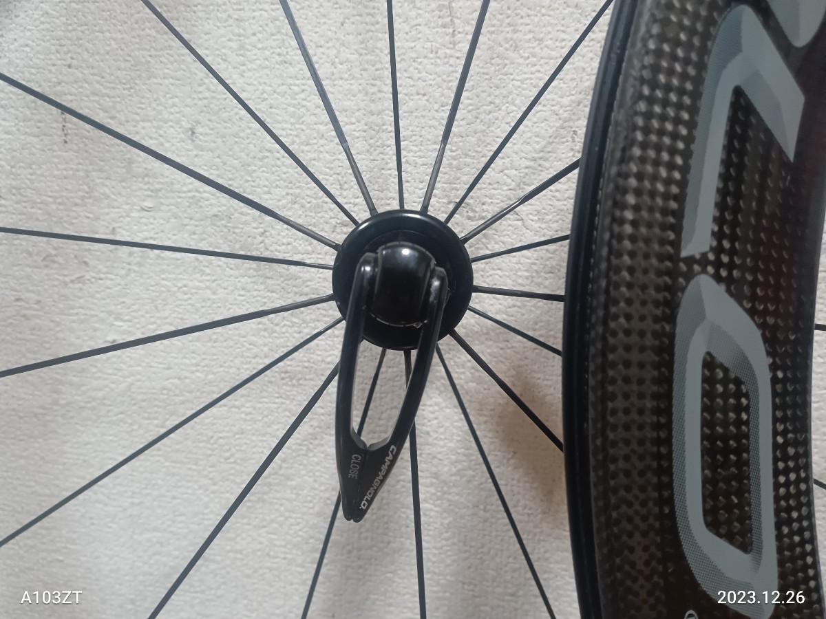 美品　Campagnolo BORA ONE 50 AC3 シマノ11s　 クリンチャー　 カーボン_画像6