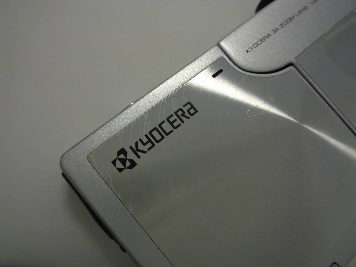 KYOCERA 京セラ Finecam ファインカム コンパクトデジタルカメラ SL400R 3X ZOOM LENS 5.8-17.4mm ジャンク品 管理80-LP_画像10
