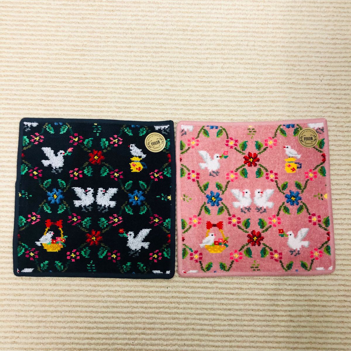 新品】フェイラー FEILER ハンカチ 鳩居堂 メモリアルピジョン 新品】フェイラー FEILER ハンカチ 鳩居堂 メモリアルピジョン
