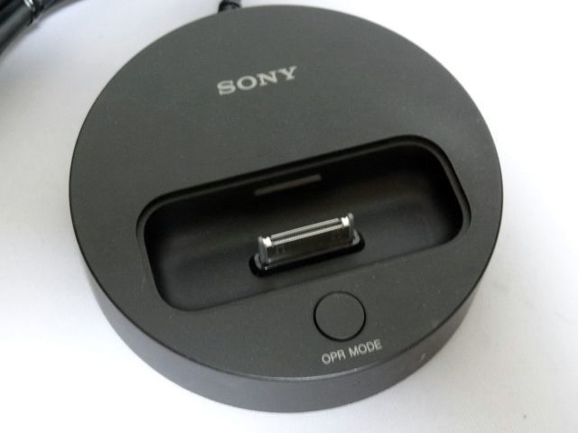 SONY デジタルメディアクレードルTDM-iP50 （iPhone iPod )_画像2