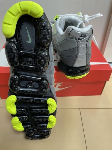 NIKE AIR VAPORMAX 95 ナイキ エア ヴェイパーマックス 95 イエローグラデ US10 28cm AJ7292-001 新品未使用 エアマックス95_画像4