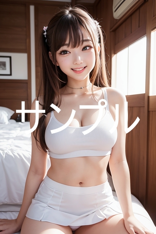 美女パンチラ・１０人・童顔キャバ嬢の彼女が誘惑してきた　Ａ４光沢用紙・高画質_画像8